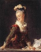 Jean Honore Fragonard Marie-Madeleine Guimard, Dancer oil on canvas